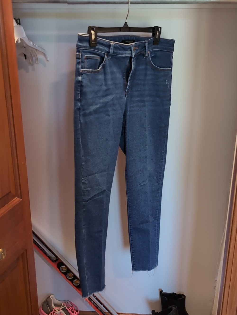 Ann Taylor Curvy Fit Indigo Skinny Jeans